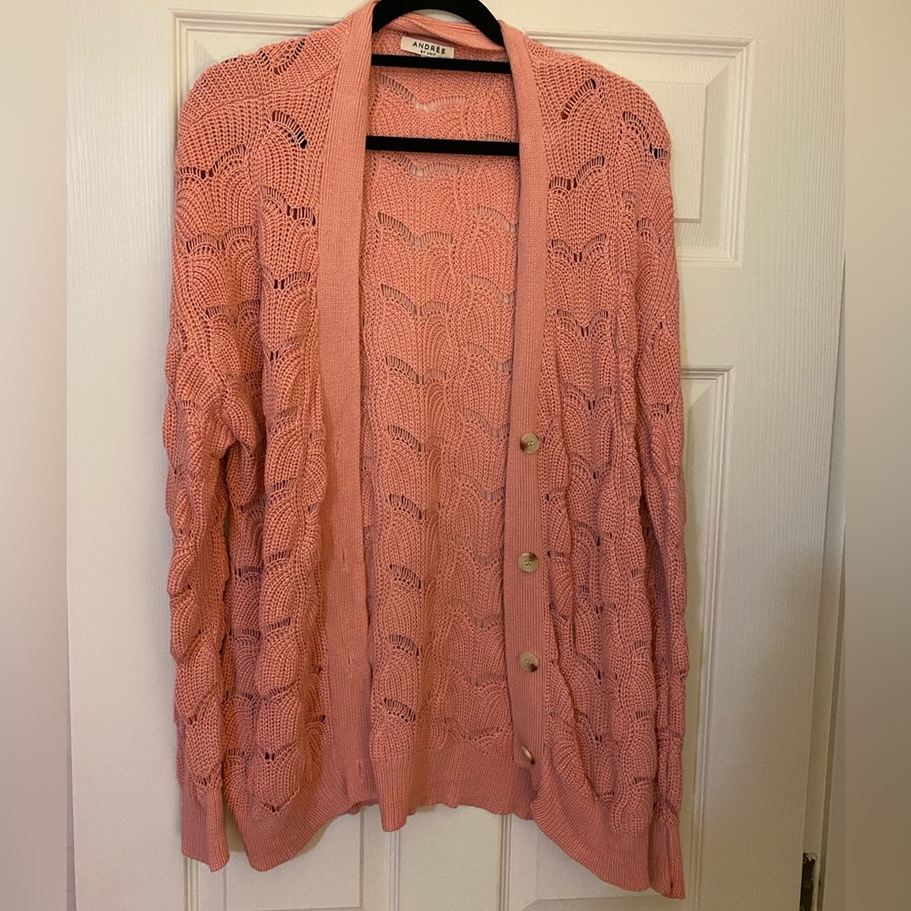 Pink Cardigan